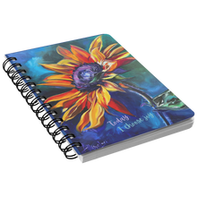 Load image into Gallery viewer, Colorful_Sunflower_Journal_Today_I_Choo_SN_Front_Angle_Mockup.png