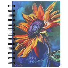 Load image into Gallery viewer, Colorful_Sunflower_Journal_Today_I_Choo_SN_Front_Mockup.png