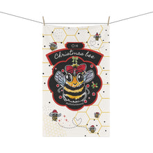 Load image into Gallery viewer, Oh Christmas Bee Tea Towel