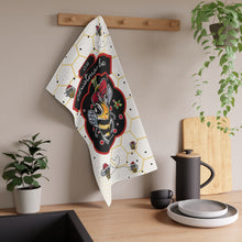 Load image into Gallery viewer, Oh Christmas Bee Tea Towel
