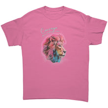 Load image into Gallery viewer, Courage Doesn't Always Roar Ramsey Lion Art Unisex T-Shirt - 3 Colors