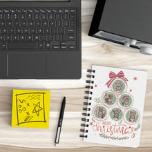 Load image into Gallery viewer, Cute Christmas Squirrels Notebook Journal Allison Luci Art