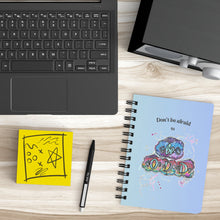 Load image into Gallery viewer, Don't Be Afraid to Be Odd Journal with Colorful Cover