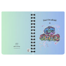 Load image into Gallery viewer, Don&#39;t Be Afraid to Be Odd Journal with Colorful Cover
