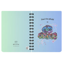 Load image into Gallery viewer, Don't Be Afraid to Be Odd Journal with Colorful Cover