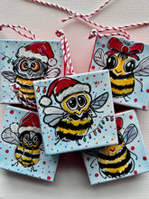 Load image into Gallery viewer, Oh Christmas Bee 4x4 Painted Ornament