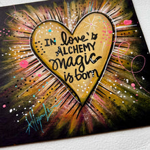 Load image into Gallery viewer, Alchemy & Magic Heart 6x6 Original Art