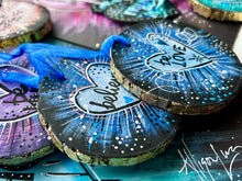 Load image into Gallery viewer, Believe Blue Heart Ornament