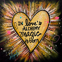Load image into Gallery viewer, Alchemy & Magic Heart 6x6 Original Art