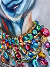 Load image into Gallery viewer, Wild Grace Goat Original Oil Painting - Jewel Collection - 18 x24