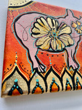 Load image into Gallery viewer, Summer Collection Live by the Sun 5 x 5 Original Painting