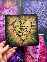 Load image into Gallery viewer, Alchemy & Magic Heart 6x6 Original Art