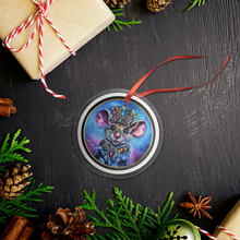 Load image into Gallery viewer, Gemma_Mouse_Ornament_from_Original_Oil_P_Round_Lifestyle02_Mockup.png