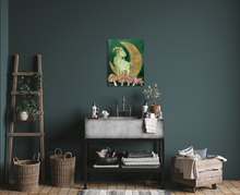 Load image into Gallery viewer, MOONS Collection Goat Art Essence of Existence CANVAS PRINT - Multiple Sizes