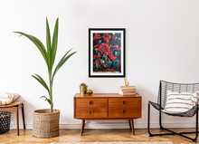 Load image into Gallery viewer, Hope Whispers Poppy Flower Oil Painting Giclee Print on Paper - multiple sizes