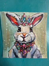 Load image into Gallery viewer, Keep Calm andSparkle On 4”x4 framed watercolor
