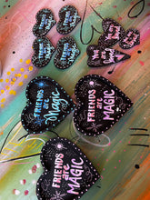 Load image into Gallery viewer, Friends are MAGIC Heart Wall Hanging Pastel Colors
