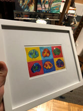 Load image into Gallery viewer, Framed Pig Snouts Paper Art Print 9" x11"