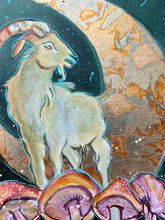 Load image into Gallery viewer, MOONS Collection Goat Art Essence of Existence CANVAS PRINT - Multiple Sizes