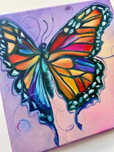 Load image into Gallery viewer, MINIS & MOONS Collection Quick & Curious & Playful & Strong 8" x 8" Original Oil Painting