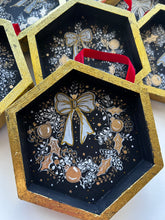 Load image into Gallery viewer, Wreath of Light Ornaments Holiday Decor Hand Painted - free shipping