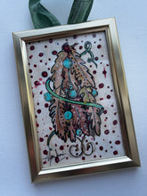 Load image into Gallery viewer, Feather Tree 4" x 6" Reflection