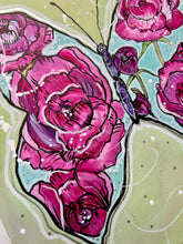 Load image into Gallery viewer, Freedom and Growth 10” x 10” Original Painting - SPRING BLOOM COLLECTION