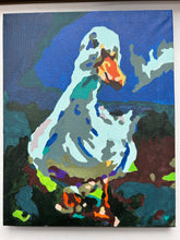 Load image into Gallery viewer, Doodles Duck Goosepond Mountain Sanctuary Workshop Study - Acrylic Paint 8" x 10"