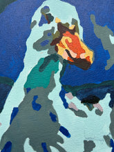 Load image into Gallery viewer, Doodles Duck Goosepond Mountain Sanctuary Workshop Study - Acrylic Paint 8" x 10"
