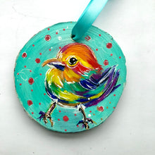 Load image into Gallery viewer, Rainbow Birdie Ornament - Rainbow Collection