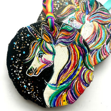 Load image into Gallery viewer, Magical Rainbow Unicorn Ornament - Rainbow Collection
