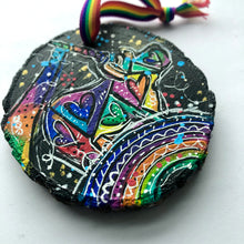 Load image into Gallery viewer, Piggiecorn (Pig Unicorn) Ornament - Rainbow Collection