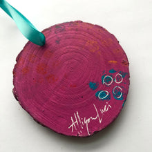 Load image into Gallery viewer, Rainbow Goat with Flower Crown Ornament - Rainbow Collection