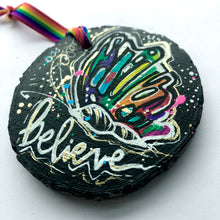 Load image into Gallery viewer, Believe Butterfly Ornament -  Rainbow Collection
