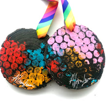 Load image into Gallery viewer, Progress Pride Flag Butterfly Ornament - Rainbow Collection