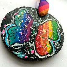 Load image into Gallery viewer, Rainbow Butterfly Ornament - Rainbow Collection