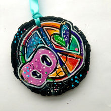 Load image into Gallery viewer, Peace Love &amp; Pigs Ornament Rainbow Collection
