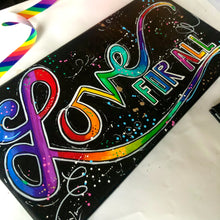 Load image into Gallery viewer, Love for All 7" x 14" Original Painting - Rainbow Collection