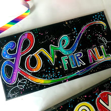 Load image into Gallery viewer, Love for All 7" x 14" Original Painting - Rainbow Collection
