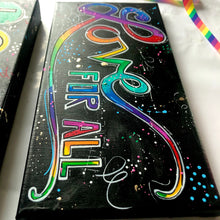 Load image into Gallery viewer, Love for All 7" x 14" Original Painting - Rainbow Collection
