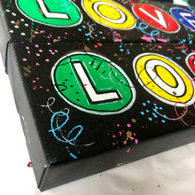 Load image into Gallery viewer, L-O-V-E NYC Subway Art Original Painting - Rainbow Collection