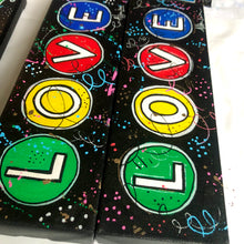 Load image into Gallery viewer, L-O-V-E NYC Subway Art Original Painting - Rainbow Collection