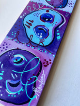 Load image into Gallery viewer, The Violet Snout Society - Whimsical Pig Snout Art 4" x 12"