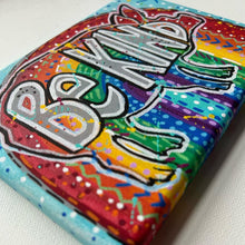 Load image into Gallery viewer, Summer Collection Be Kind Rainbow Pig 5x7 Original Painting