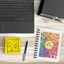 Load image into Gallery viewer, Keep Shining Rainbow Heart Art Journal Notebook