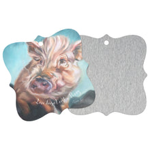 Load image into Gallery viewer, Love Doesn't Cost a Penny Metal Ornament Penny Lane Arthur's Acres Animal Sanctuary