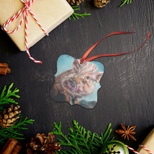 Load image into Gallery viewer, Love Doesn't Cost a Penny Metal Ornament Penny Lane Arthur's Acres Animal Sanctuary