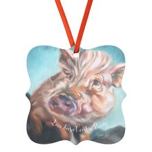 Load image into Gallery viewer, Love Doesn't Cost a Penny Metal Ornament Penny Lane Arthur's Acres Animal Sanctuary