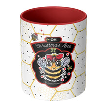 Load image into Gallery viewer, Oh Christmas Bee Red Mug