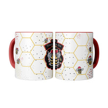Load image into Gallery viewer, Oh Christmas Bee Red Mug